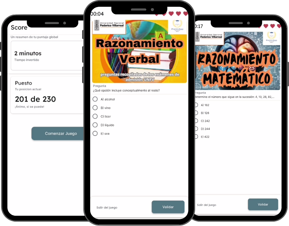 Características PreUniApp